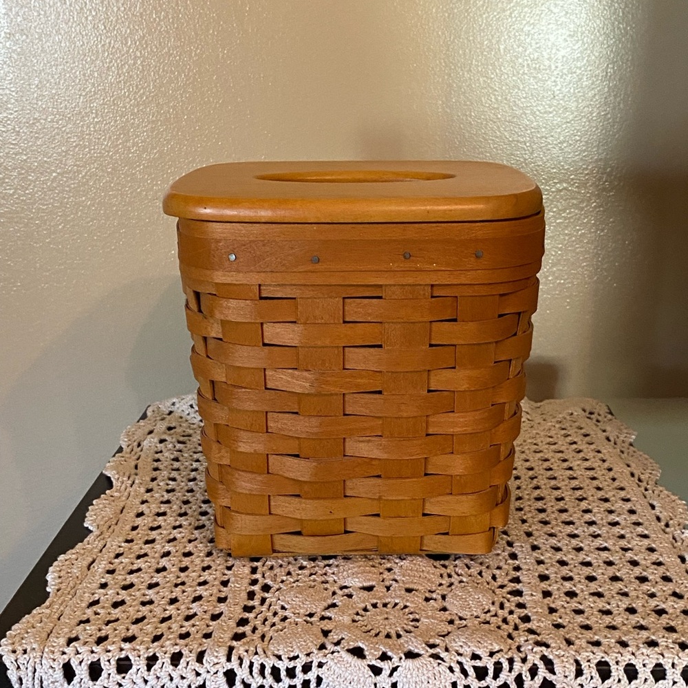 Longaberger Brown Woven Basket